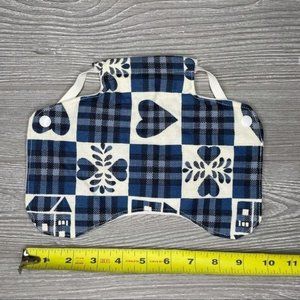 Fall farm print handmade diy wrap around dog  puppy or cat  sweater shirt clothe